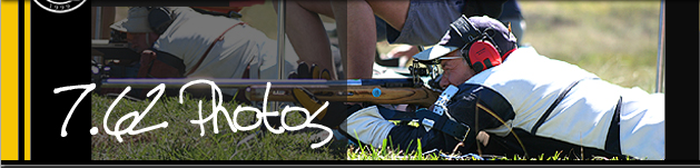 Prone position, coached, team rifleman in aim