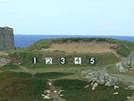 The 5 target range at Forte le Marcant